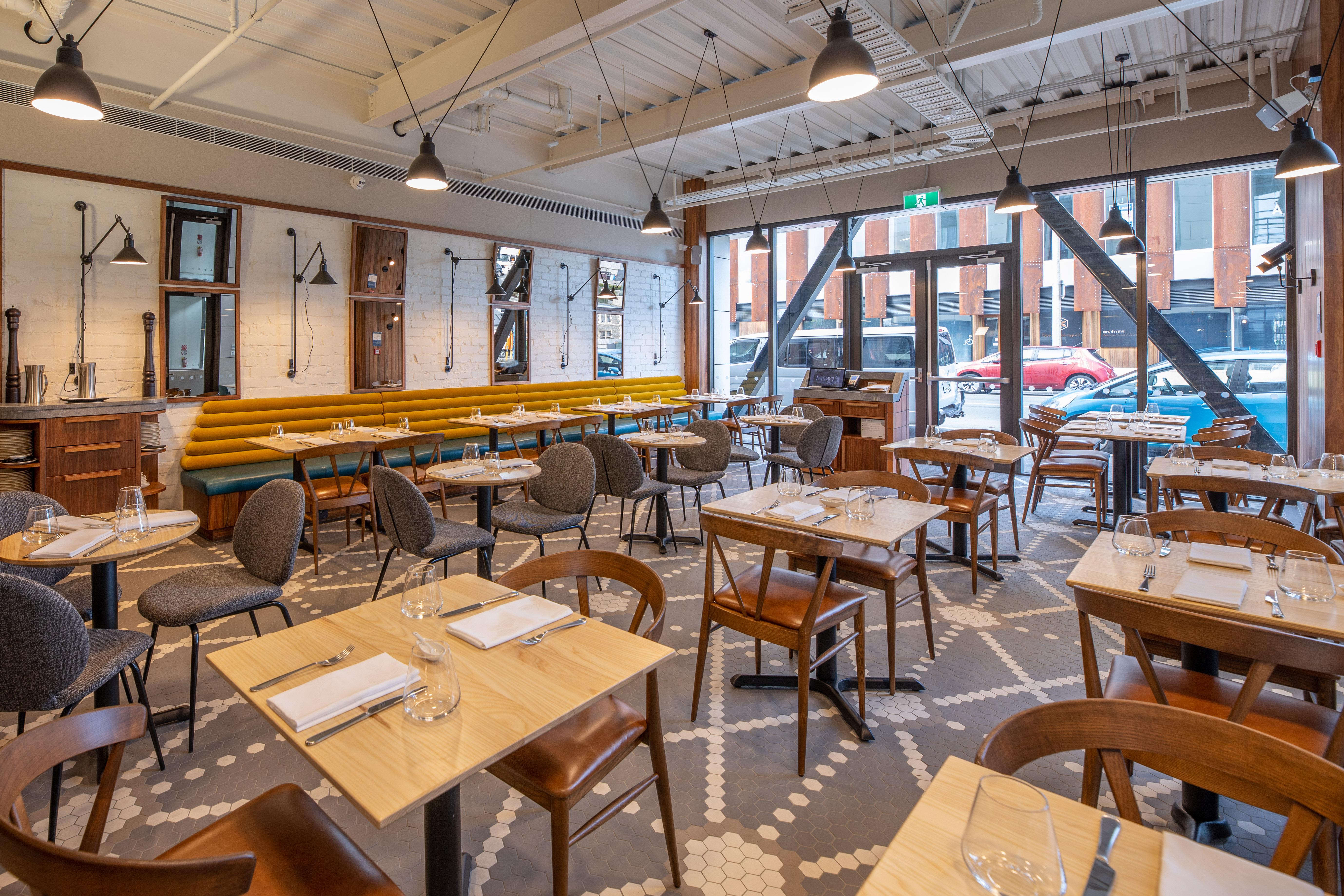 Sudima Christchurch City Exterior foto Interior of the restaurant