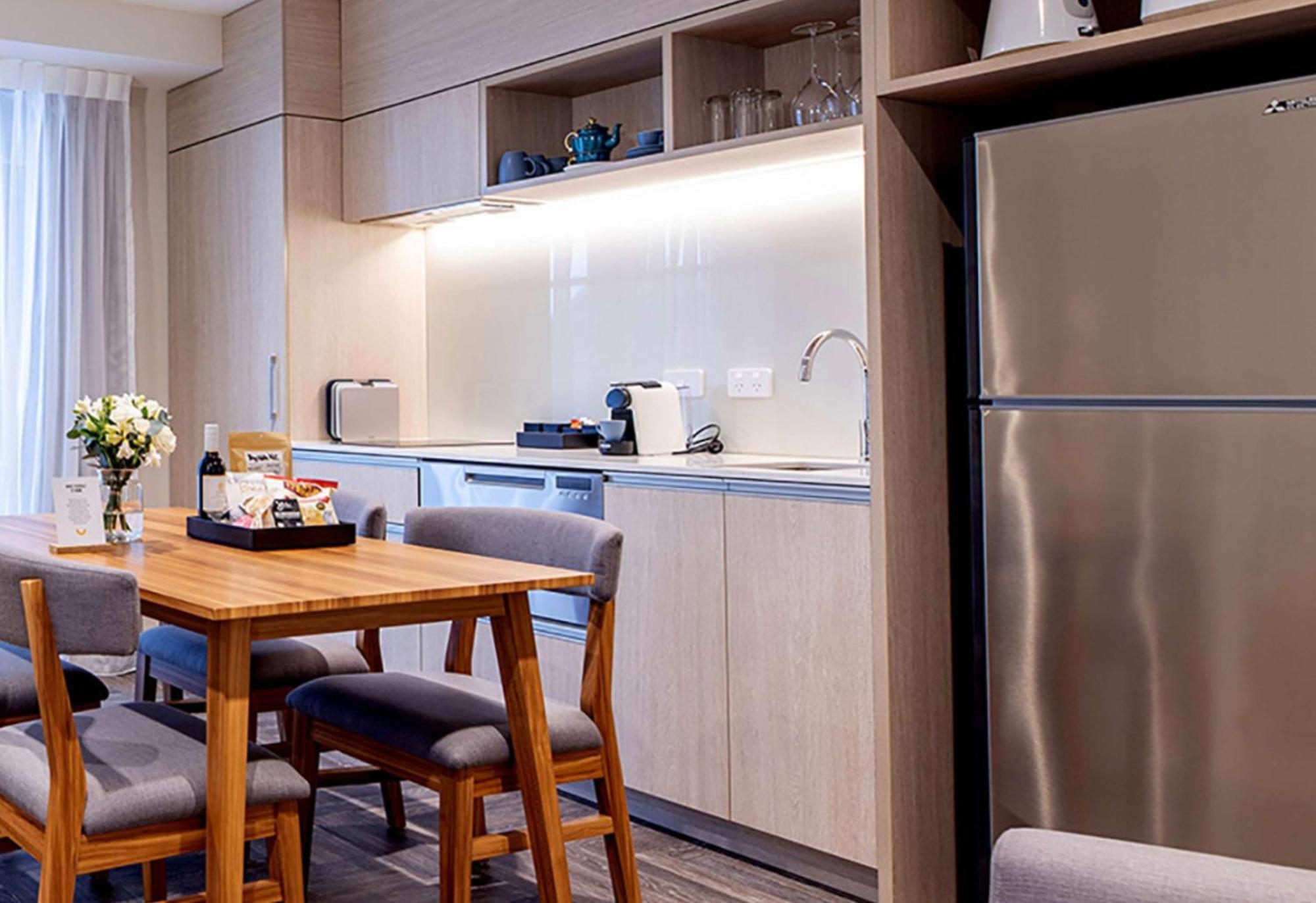 Sudima Christchurch City Exterior foto A kitchen at the University of Melbourne
